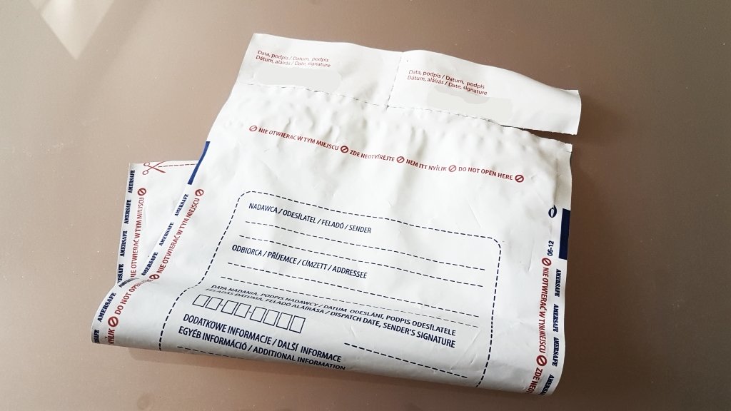 Tamper Evident Envelope